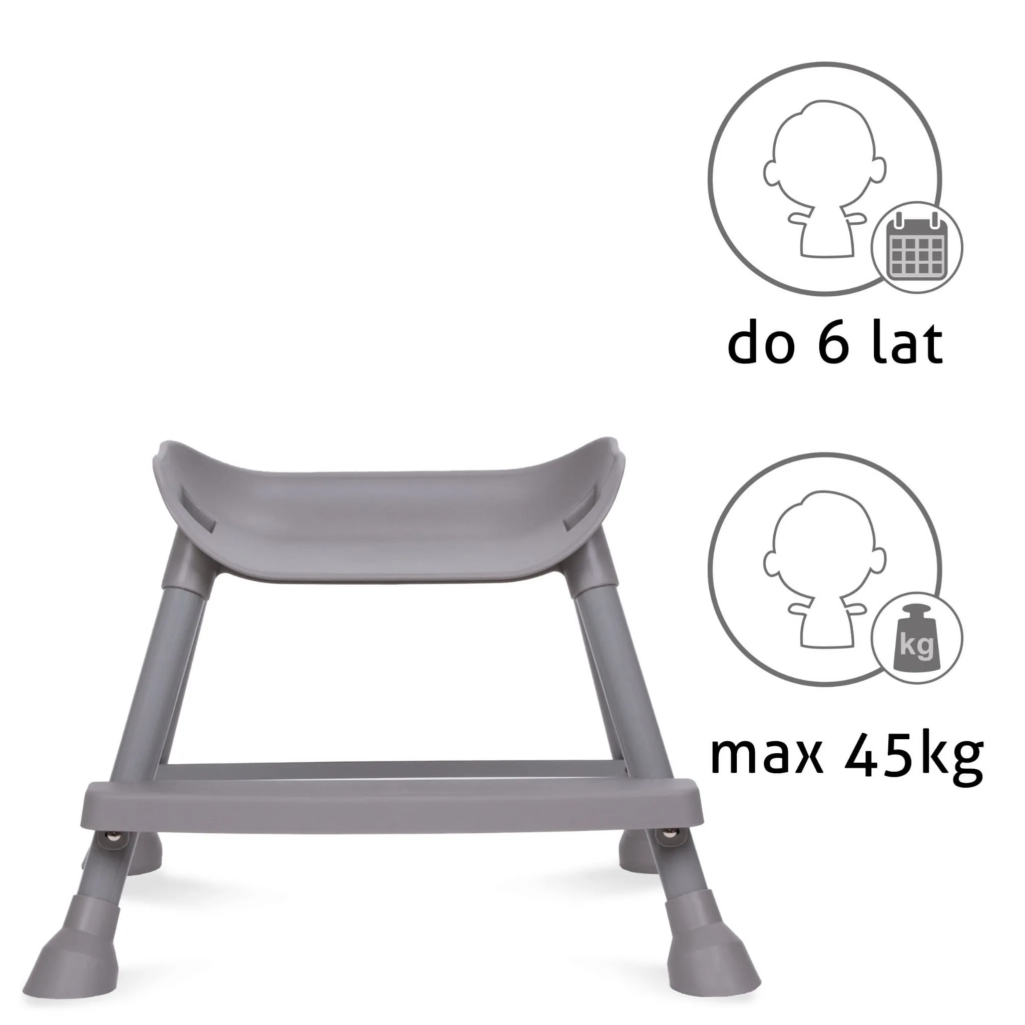 Стульчик для кормления Kidwell Eatan gray